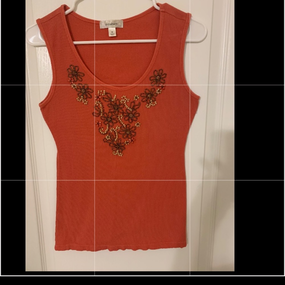 Beaded Tank Top